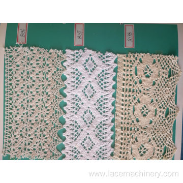 Computer Jacquard Cotton Yarn Lace Embroidery Machine